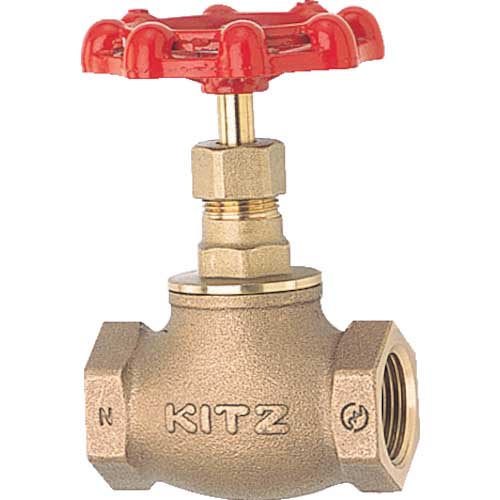 KITZ 青銅製グローブバルブ5K 50A K-50A