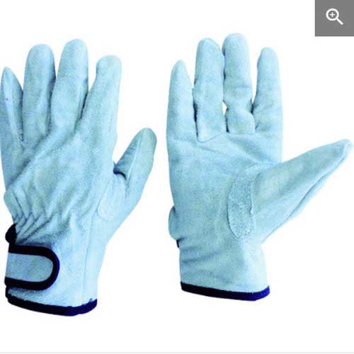 ユニワールド 革手工房 牛床革 黒当付マジック M KS821-M