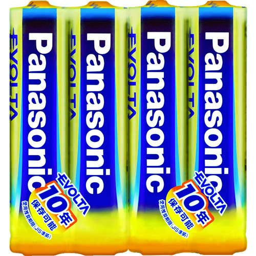 Panasonic エボルタ乾電池 単4形 4本パック LR03EJ/4SE