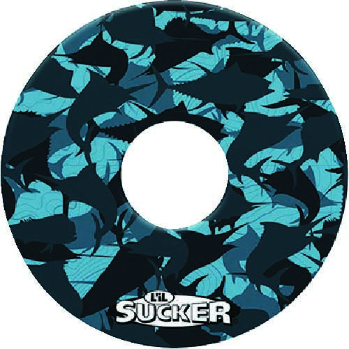 リルサッカー 吸着タイプドリンクホルダー フィッシュカモフラージュ ブルー LSO-027