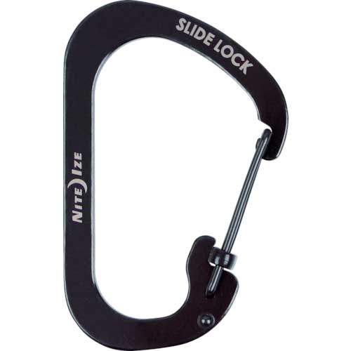 NiteIze スライドロックカラビナー #4 ブラック NI03054
