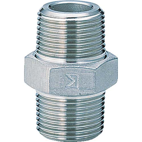 KITZ SCS13A製六角ニップル呼び径8A (1/4インチ) PH-8A