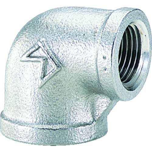 KITZ ねじ込み管継手 ステンレス継手径違いエルボ 1段落ちタイプ 呼び径B:1/2×3/8 PRL1-15A