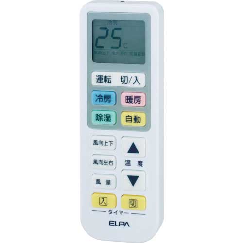 ELPA エアコンリモコン 汎用 RC-22AC