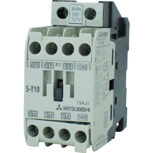 三菱電機 電磁接触器 S-Tシリーズ(非可逆品) フレームT12 S-T12AC100V1A1B