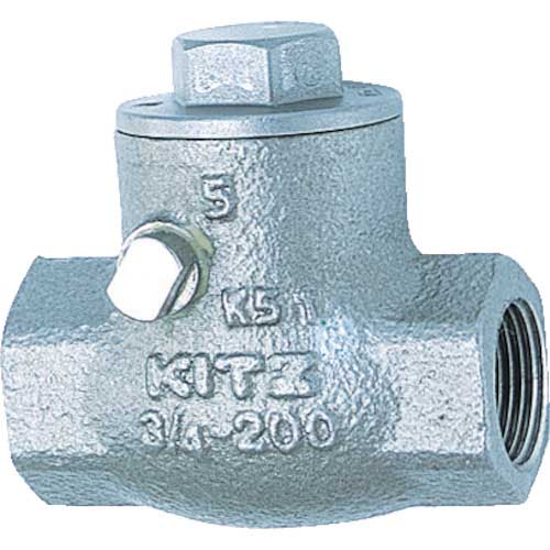 KITZ ステンレス製スイングチャッキバルブ(10K) 25A UO-25A