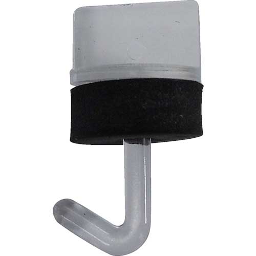 DAIDOHANT ポリカワンタッチフック クリアー 25mm (100本入) 00032491