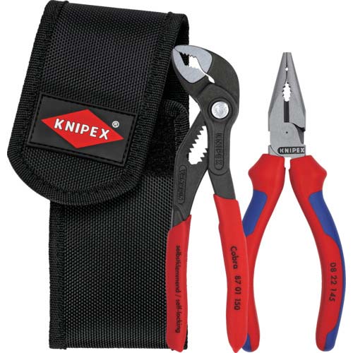 KNIPEX コブラセット ポンププライヤー+ペンチ 002072V06