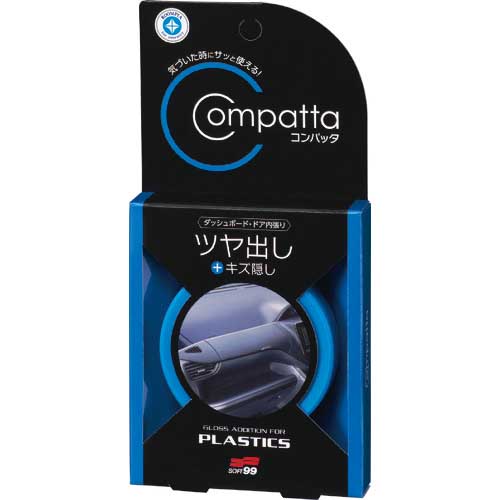 SOFT99 車内用クリーナー ルームピア コンパッタ 未塗装樹脂用ツヤ出し 02187