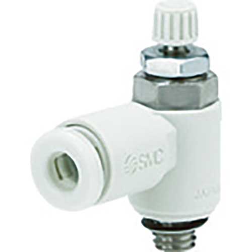 SMC ワンタッチ管継手付スピードコントローラ エルボタイプ クリーンシリーズ AS-F