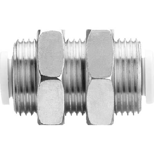 SMC ワンタッチ管継手-隔壁用ユニオン10-KQ2 10-KQ2E06-00N