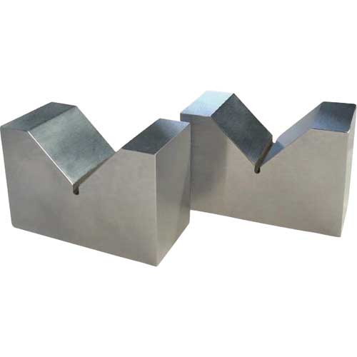 【廃番】OSS 硬鋼製Vブロック OS-128 75 焼入 128-75