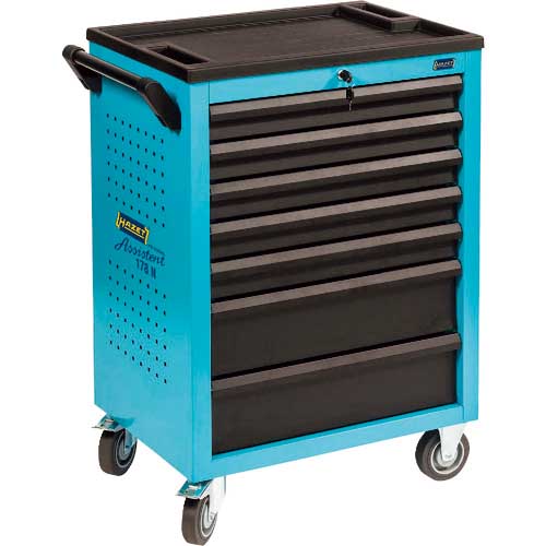 【廃番】HAZET スチール製ワゴン HAZETツールトロリー 178N-7