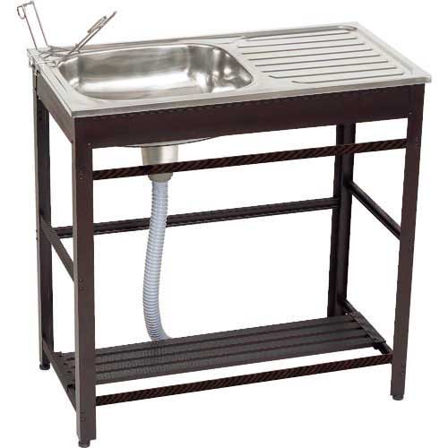 【廃番】グリーンライフ アルミ流し台75 AND-75