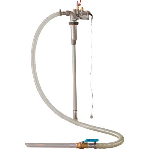 アクアシステム 吐出吸入兼用 エア式ドラムポンプ オイル・廃油 (切替式) APDX1-25