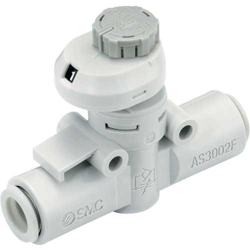 SMC 目盛付スピードコントローラ AS3002FS-08
