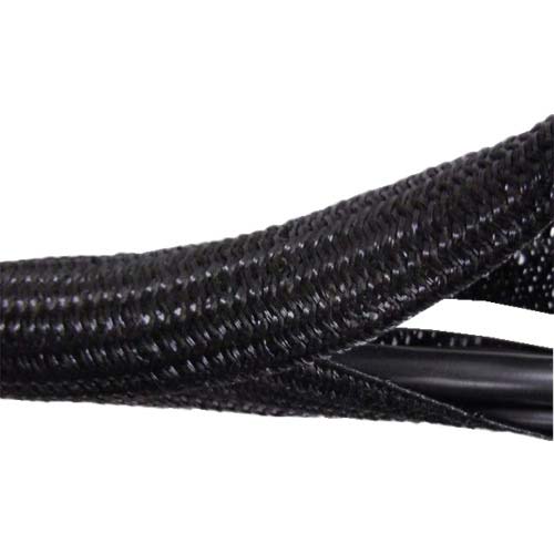 TRUSCO ノンハロゲン網チューブ25mmX10m BTN25-10