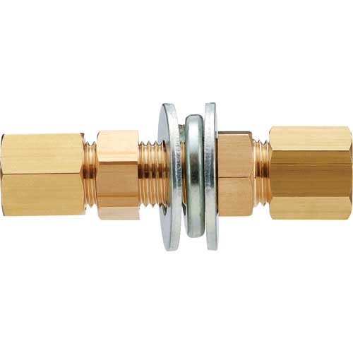 SMC くい込み管継手 隔壁用ユニオン 4mm DE04-00