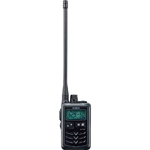 ALINCO 特定小電力トランシーバー ブラック ロングアンテナ DJP321BL