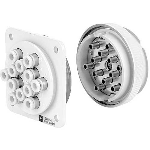 SMC ワンタッチ管継手付マルチコネクタ DMK12-04