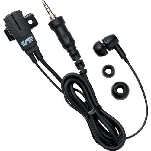 ALINCO カナル型小型イヤホンマイク(防水型プラグ) EME70A