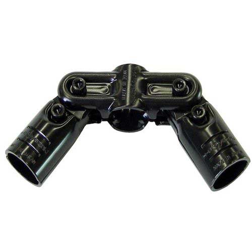 yazaki イレクター Φ28 メタルジョイント HJ-12 ブラック HJ-12-S -BL