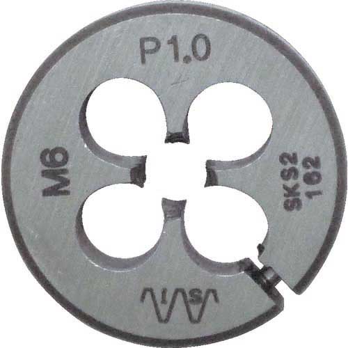 IS ねじ切り丸ダイス メートルねじ・並目 25径 M10X1.5 IS-RD-25-M10X1.5