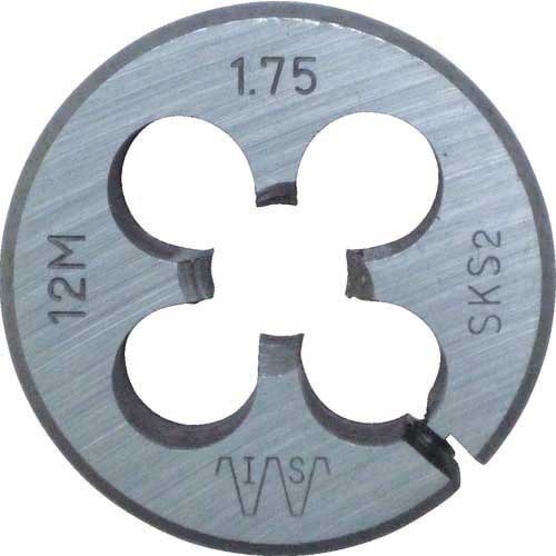 IS ねじ切り丸ダイス メートルねじ・細目 38径 M12X1.5 IS-RD-38-M12X1.5