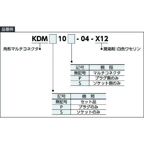 SMC 角形マルチコネクタ KDM20-04