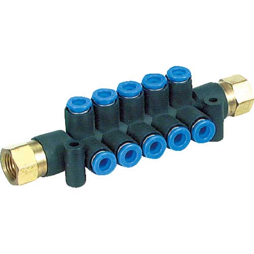 SMC ワンタッチ管継手マニホールド KM12-08-03-10
