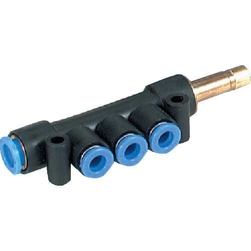 SMC ワンタッチ管継手マニホールド KM15-06-10-3