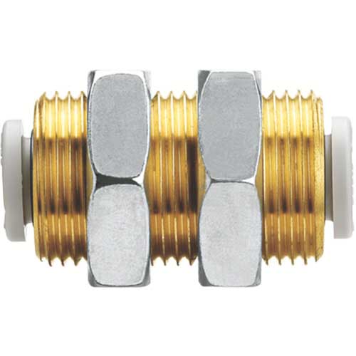 SMC ワンタッチ管継手 隔壁用ユニオン 8mm KQ2E08-00A