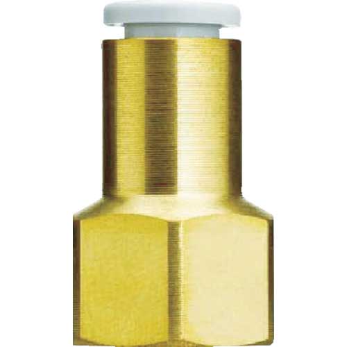 SMC ワンタッチ管継手 メスユニオン 10mm・R1/4 KQ2F10-02A