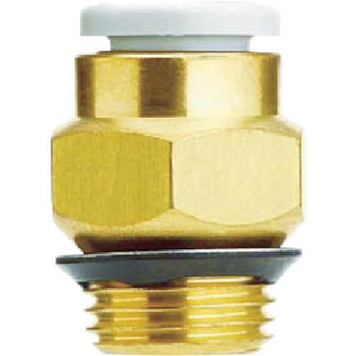 SMC ワンタッチ管継手 ハーフユニオン 8mm・3/8 KQ2H08-U03A