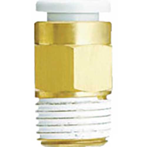 SMC ワンタッチ管継手 ハーフユニオン 10mm・R1/4 KQ2H10-02AS