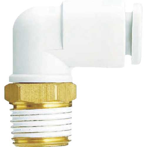 SMC ワンタッチ管継手 エルボユニオン 8mm・R1/8 KQ2L08-01AS