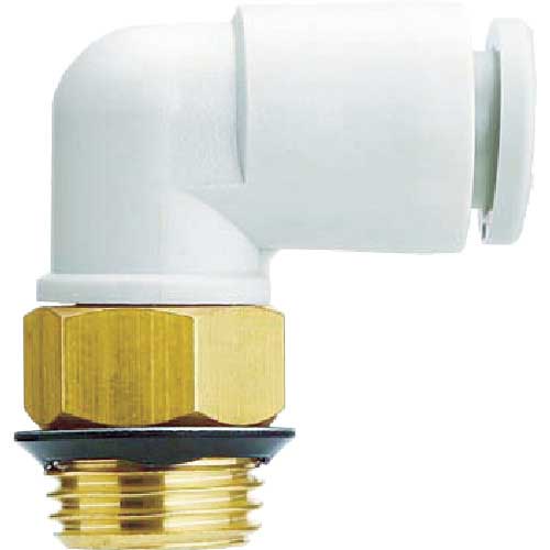 SMC ワンタッチ管継手 エルボユニオン 8mm・1/8 KQ2L08-U01A