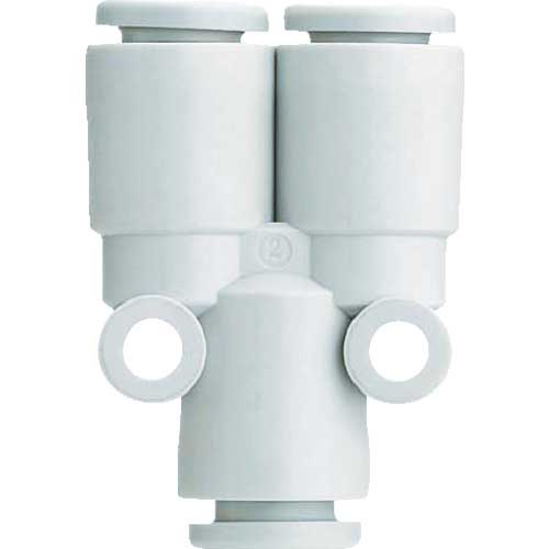 SMC ワンタッチ管継手 異径ユニオンワイ 10mm/12mm KQ2U10-12A