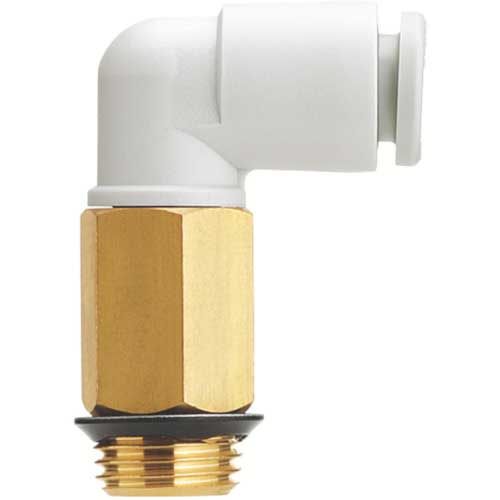 SMC ワンタッチ管継手 ロングエルボユニオン 8mm・1/8 KQ2W08-U01A