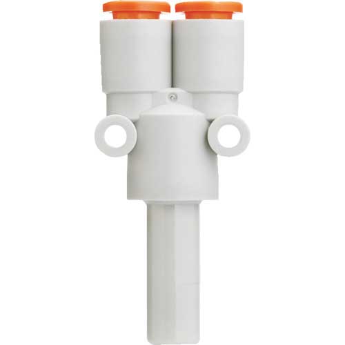 SMC ワンタッチ-異径ブランチユニオンワイ インチサイス KQ2X07-09A