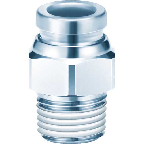 SMC 金属ワンタッチ継手ハーフユニオン KQB2H16-04S