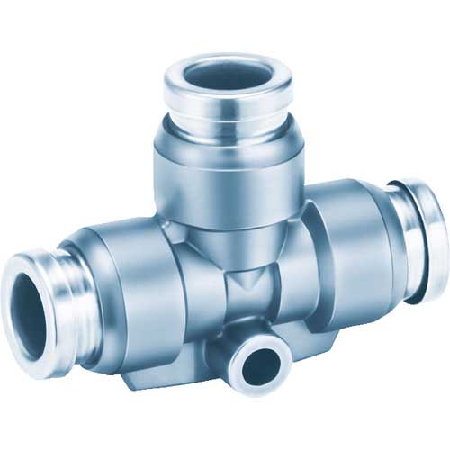 SMC 金属ワンタッチ継手チーズ KQB2T04-00