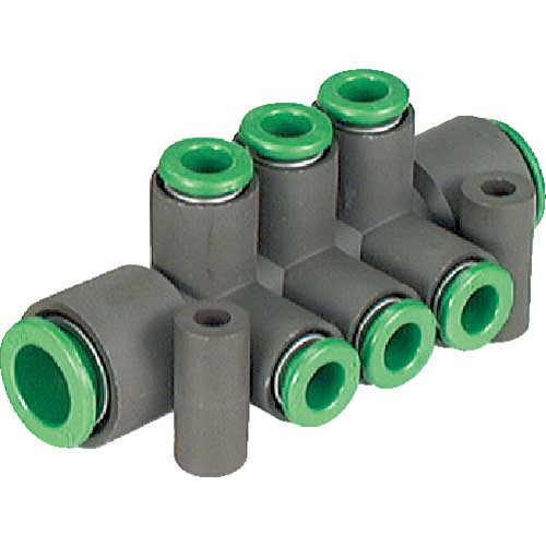 SMC FRワンタッチ管継手マニホールド KRM11-08-12-6