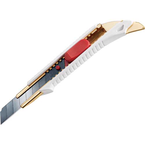 貝印刃物 職専 カッター 大 オートロック 黒刃 L-002