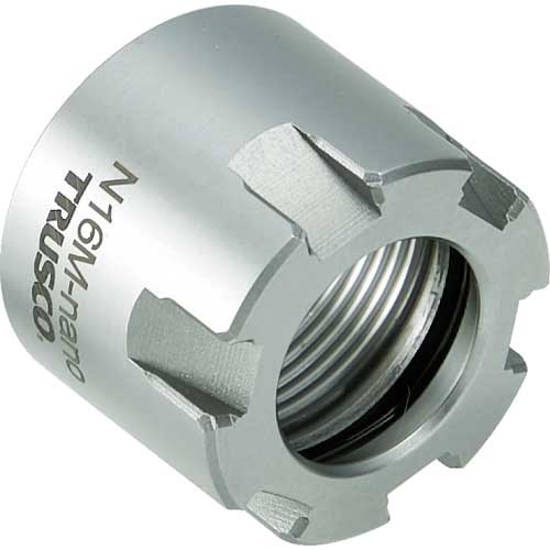 【廃番】TRUSCO NC旋盤用ストレートシャンクコレットホルダ ERMナット N MX