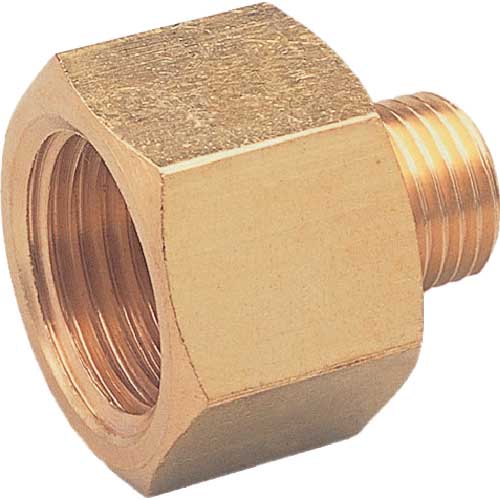 ASOH 異径内外ソケット PT1/4外XPT3/8内(RoHS) NF-1023R