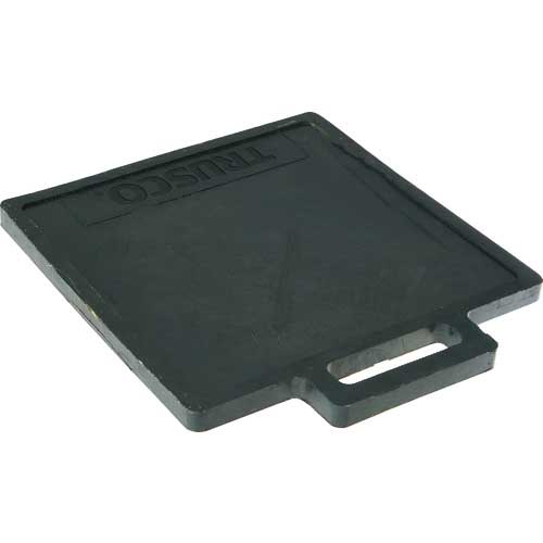 TRUSCO ゴム製アウトリガーベース 350×400 ORB-R350