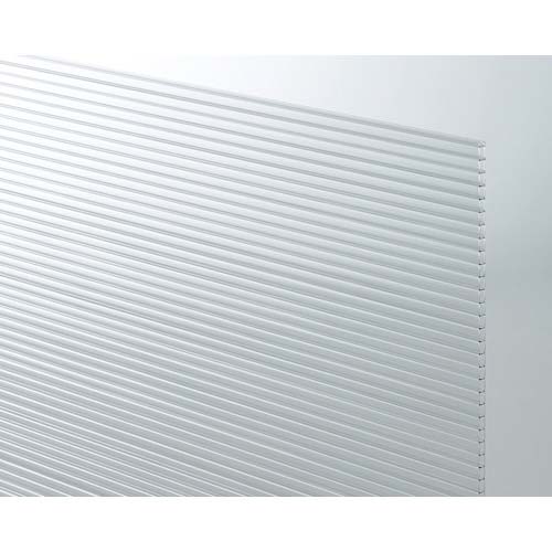 TRUSCO ポリカーボネート中空ボード 910X1820X4mm 透明 PTP4-1890TM