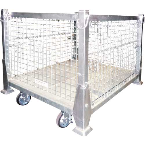 サンキン ハンガーパレット NEXT キャスター付 1200X1000X1000 SHG-4S