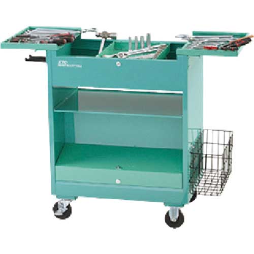 KTC 大型車整備用工具セット グリーン 間口700×奥行450×高さ890mm SK304